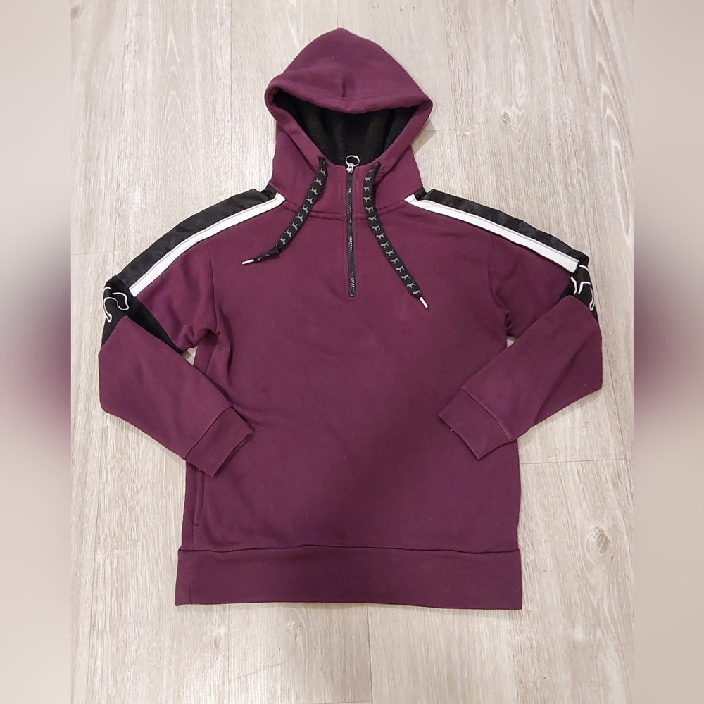 Victorias Secret Pink Hoodie With Sherpa